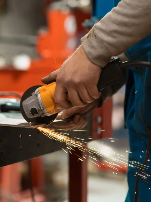 Fabrication services - grinder